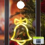 Kerstverlichting Raam Kerstbel - 20x16cm - Inclusief, Diversen, Verzenden, Nieuw