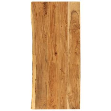 Wastafelblad Acacia - 114cm - Retourdeal - Unieke Houtnerf beschikbaar voor biedingen