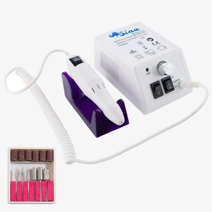 Nagelfrees - Wit - Incl. Accessoires, Witgoed en Apparatuur, Persoonlijke-verzorgingsapparatuur, Nieuw, Verzenden