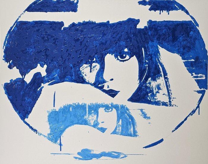 Giosetta Fioroni (1932) - Doppio Liberty Light Blue, Antiek en Kunst, Antiek | Overige Antiek