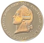 Gouden Cook Islands 1978 munt - James Cook 250th Anniversary, Verzenden, Losse munt, Goud