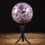Paarse kristallen amethist bol - First Choice mineraal -, Verzamelen, Mineralen en Fossielen