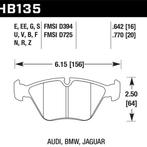 Hawk 1997 BMW E36 M3 Blue 9012 Race Front Brake Pads -, Ophalen of Verzenden, Nieuw