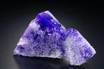 Fluoriet - Kristallen combinatie met grote kleurverandering, Verzamelen, Mineralen en Fossielen