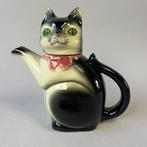 Theepot - Theepot -Kat met roze strik - Cortendorf, Keramiek