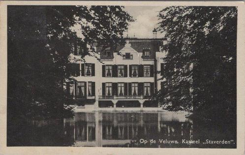 STAVERDEN - Op de Veluwe. Kasteel Staverden, Verzamelen, Ansichtkaarten | Nederland, Verzenden