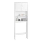 2dekans | SoBuy BZR165-W Wasmachinemeubel – Wit – 65x20x182, Ophalen of Verzenden, Zo goed als nieuw