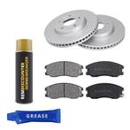 Voordeelset Remschijven + Remblokken CHEVROLET CAPTIVA 3.0 4, Auto-onderdelen, Verzenden, Nieuw