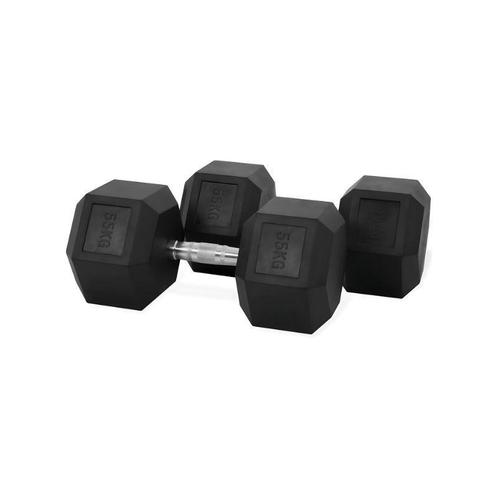 55 KG PH Fitness Hexa Dumbbell Set - 2 stuks - Topkwaliteit, Sport en Fitness, Fitnessapparatuur, Overige typen, Nieuw, Overige materialen