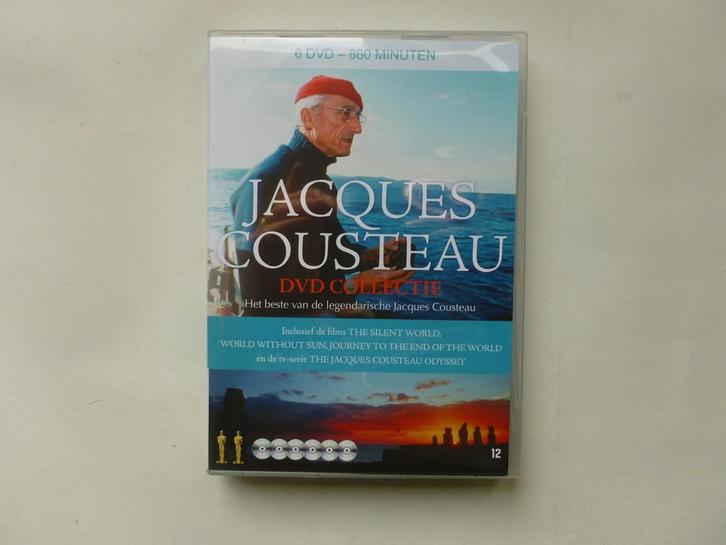 Jacques Cousteau - DVD Collectie (6 DVD), Cd's en Dvd's, Dvd's | Documentaire en Educatief, Zo goed als nieuw, Verzenden