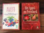2 Handboeken Fruit Kweken - Klein Fruit - Appels/Peren NIEUW, Ophalen of Verzenden, Zo goed als nieuw, Moestuin
