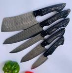 Keukenmes - Chefs knife - Pakkahout en zwart G 10 - Noord