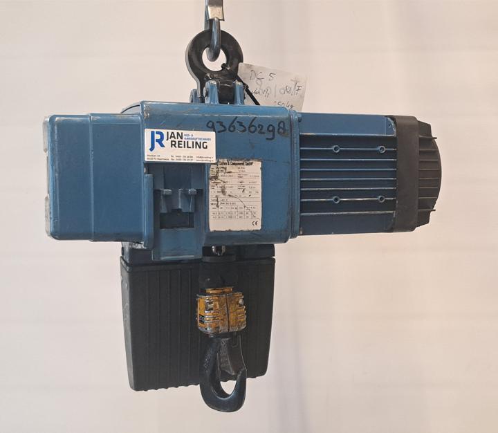 Demag kettingtakel DC-PR DC 5 250 1/1 H5 V16/4 Ref. T0108, Doe-het-zelf en Verbouw, Lieren en Takels, Gebruikt