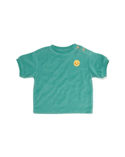 HEMA Baby T-shirt badstof groen, Kinderen en Baby's, Babykleding | Overige, Nieuw, Verzenden