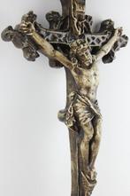 Crucifix - Gips - 1900-1940 - Crucifix, Antiek en Kunst