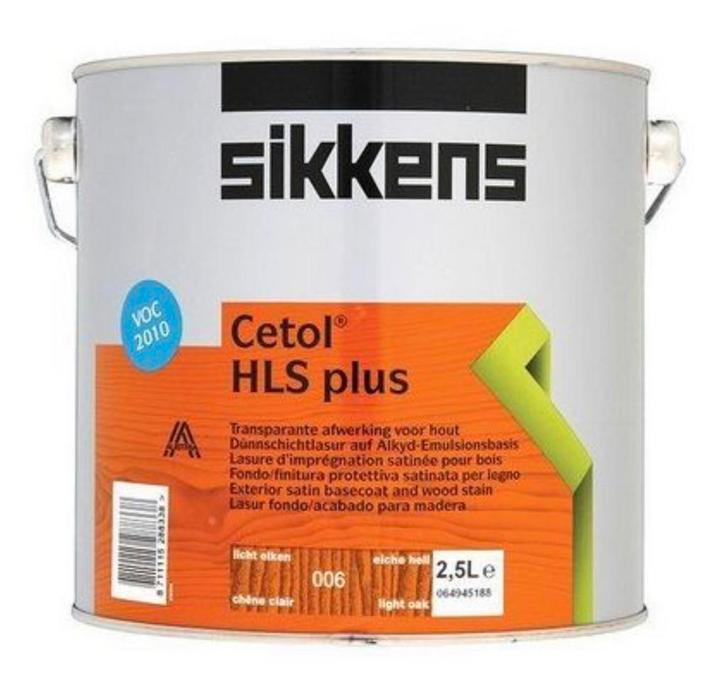 Sikkens Cetol HLS Plus beits houtbescherming mat licht eiken, Doe-het-zelf en Verbouw, Verf, Beits en Lak, Nieuw, Ophalen of Verzenden