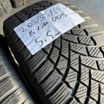 2 x Bridgestone Blizzak LM-005 205-55-17 Winterbanden 5,5mm, Gebruikt, 17 inch, Band(en), Personenwagen