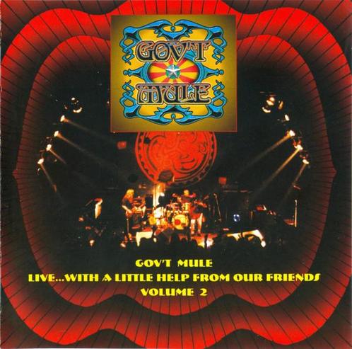 cd - Govt Mule - LIVE...With A Little Help From Our Frie..., Cd's en Dvd's, Cd's | Overige Cd's, Zo goed als nieuw, Verzenden