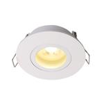 Witte spot armatuur Ø68mm | Waterbestendig | Enkel | Rond, Huis en Inrichting, Nieuw, Ophalen of Verzenden, Led