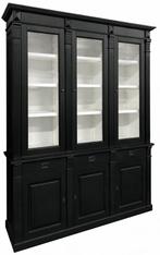 Buffetkast zwart - wit Toulouse 185 x 230cm, Huis en Inrichting, Kasten | Buffetkasten, Ophalen of Verzenden, Nieuw