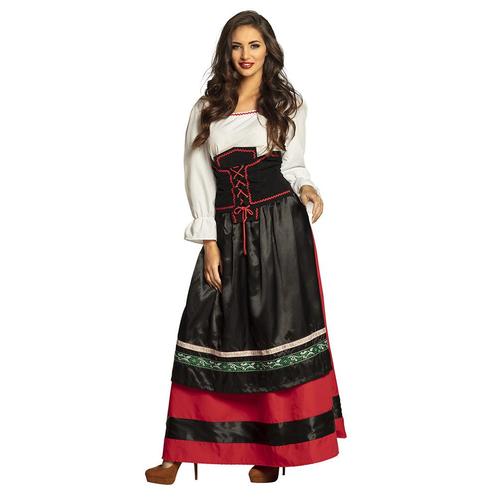 Dirndl Jurk Oktoberfest Zwart, Kinderen en Baby's, Carnavalskleding en Verkleedspullen, Nieuw, Verzenden