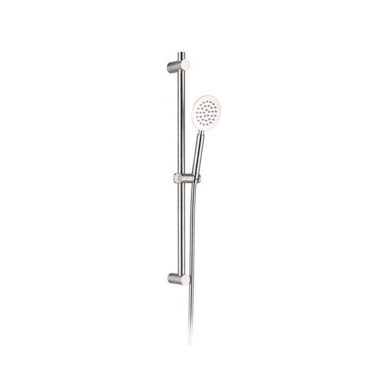Sani Royal Glijstangset RVS geborsteld met Handdouche, Doe-het-zelf en Verbouw, Sanitair
