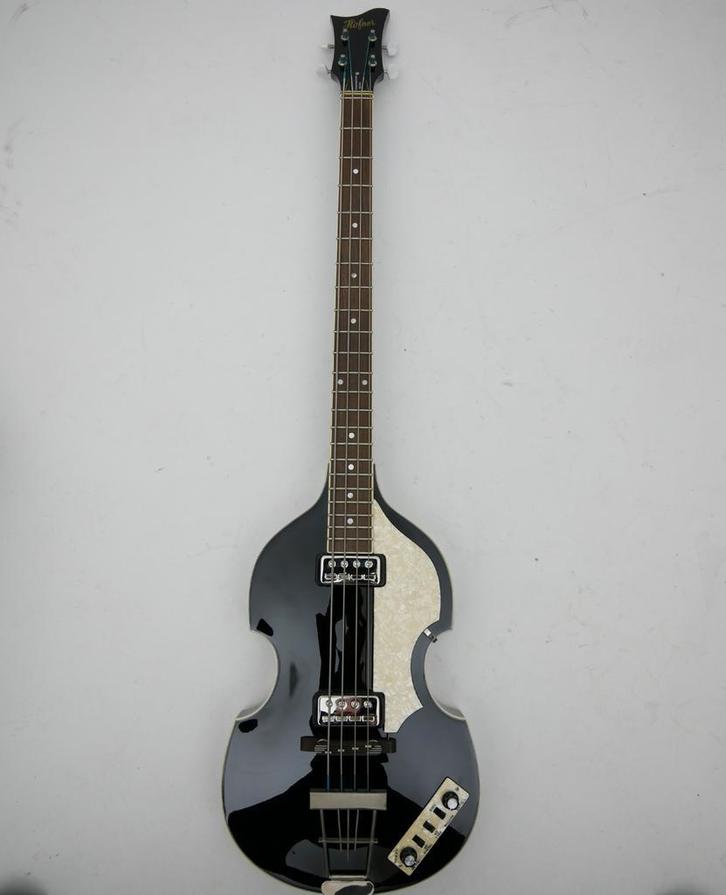 Basgitaar Höfner HCT-500/1-BK Violin Bass CT als nieuw, Muziek en Instrumenten, Snaarinstrumenten | Gitaren | Bas, Semi-akoestisch