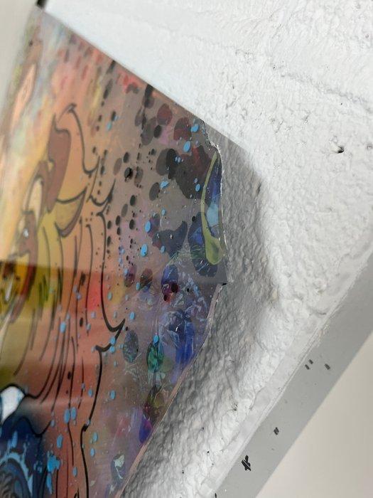 Alvin Silvrants - Belle Beast Tattoo - High Gloss cutting, Antiek en Kunst, Kunst | Schilderijen | Modern