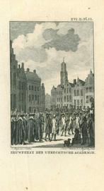 Historische prent van Utrecht, Antiek en Kunst, Kunst | Etsen en Gravures