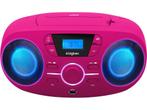 Bigben CD61 - Radio CD speler - USB - Roze, Verzenden, Nieuw