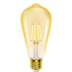 LED Lamp - Smart LED - Aigi Rixona - Bulb ST64 - 6W - E27, Huis en Inrichting, Lampen | Losse lampen, Nieuw, E27 (groot), Ophalen of Verzenden