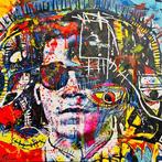 Joaquim Falco (1958) - Basquiat Selfportrait, Antiek en Kunst, Kunst | Schilderijen | Modern