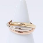 Cartier - Ring - Trinity - 18 karaat Witgoud, Geel goud,, Nieuw