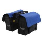 Beck Fietstas Classic Summer Stylo Blauw, Nieuw