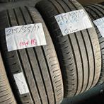 2 x Continental EcoContact 5 215-55-17 Zomerbanden 5,5mm, Auto-onderdelen, Banden en Velgen, 17 inch, Ophalen of Verzenden, Band(en)
