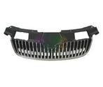 SKODA FABIA, 2007-2010 - GRILLE, hoogglans zwart, chrome, Verzenden, Nieuw, Skoda