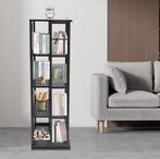 4-laags Draaibare Boekenkast –360° Rotatie en Compact 134 cm, Huis en Inrichting, Verzenden, Nieuw