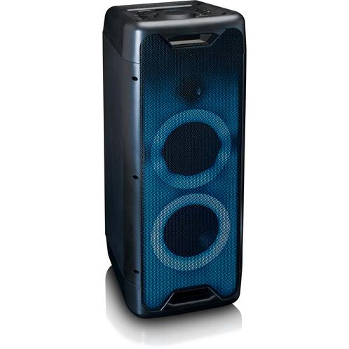 (B-Stock) Lenco PA-200BK 3-weg mobiele accu-speaker 100 W, Muziek en Instrumenten, Speakers, Verzenden