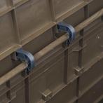 Tuinbox stijlvolle opbergkist 280 L bruin (Partytenten), Verzenden, Nieuw
