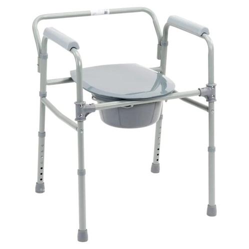 Toiletstoel, Postoel 3-in-1, inklapbaar, Diversen, Verpleegmiddelen, Ophalen of Verzenden
