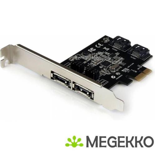 StarTech.com 2-poort PCI Express SATA 6 Gbit/s eSATA, Computers en Software, Netwerkkaarten, Nieuw, Verzenden