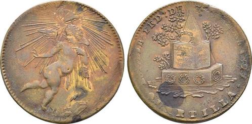 Jeton 1827 Unbestimmter (MuntenenBankbiljetten-Penningen), Postzegels en Munten, Penningen en Medailles, Verzenden