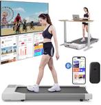 Platte Loopband 2,5 PK – 1–6 km/u, LED-Scherm en Draagbaar, Sport en Fitness, Fitnessapparatuur, Verzenden, Nieuw