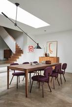 Scandinavische walnoot eettafels - Massief houten tafels, Huis en Inrichting, Tafels | Eettafels, Ophalen of Verzenden, Nieuw