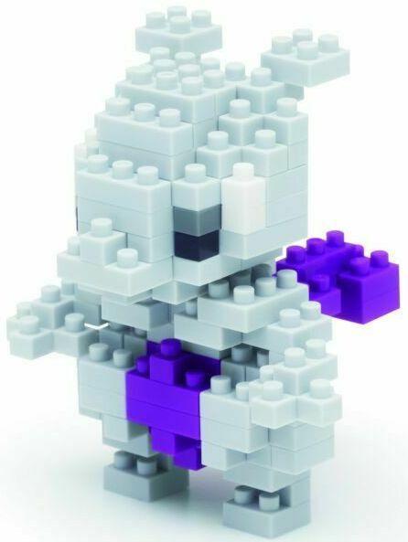 Kawada Nanoblock Pokémon Building Set-NBPM_006 Mewtwo, Verzamelen, Beelden en Beeldjes, Nieuw, Ophalen of Verzenden