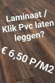 Laminaatleggers laminaat legger €6,50 per m2, Diensten en Vakmensen, Vloerleggers en Parketteurs, Laminaat of Parket, Garantie