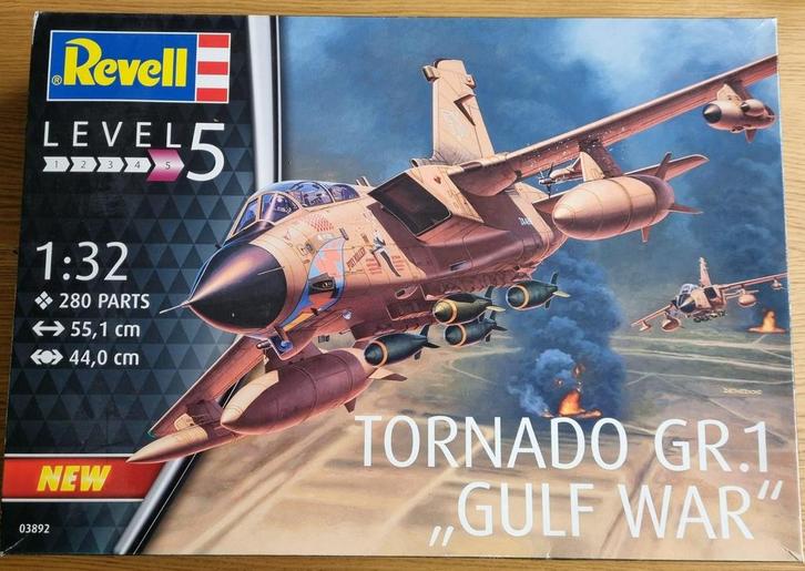 Revell 03892 Tornado GR.1 Gulf War 1:32, Hobby en Vrije tijd, Modelbouw | Vliegtuigen en Helikopters, Revell, Verzenden