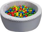 Ballenbad met 300 ballen - Wasbare hoes - 90 x 30 cm - Wit c