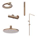 Regendoucheset IVY Bond Opbouw Thermostatisch 20 cm Medium, Ophalen of Verzenden, Nieuw, Kraan