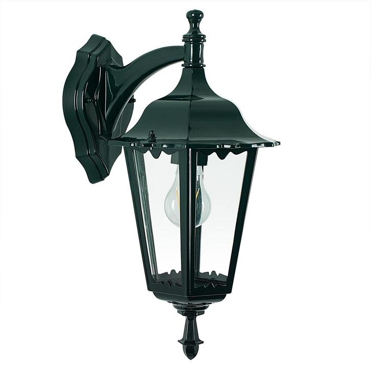 Ancona Muurlamp hang Groen met 8W Bewegingssensor LED, Tuin en Terras, Buitenverlichting, 50 tot 250 watt, Nieuw, Aluminium, Wandlamp